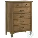 Highland Natural Sand Dune 6 Drawer Chest