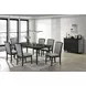 Skyline Onyx 78" Rectangular Dining Table