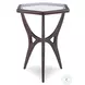 Walt Medium Walnut Chairside Table