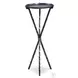 Lute Wrought Iron Accent Table