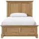 Sunstone Natural Full Panel Bed