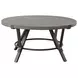 Portland Gray Round Cocktail Table
