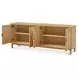 Seymour Natural 4 Door Sideboard