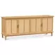 Seymour Natural 4 Door Sideboard