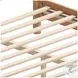 Hadi Beige And Natural King Upholstered Panel Bed