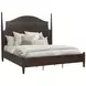 Oakridge Medley Piano Brown California King Poster Bed