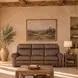 Duncan Dark Brown Power Reclining Living Room Set with Power Headrest And Lumbar