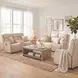 Nelson Salvo Beige Leather Zero Gravity 79" Power Sofa with Power Headrests And Lumbar