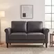 Holliston Dark Gray 57" Loveseat