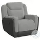 Viper Grey Glider Recliner