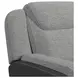 Viper Gray 75" Glider Reclining Loveseat with Console