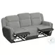 Viper Grey Reclining Sofa