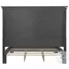 Hickory Creek Brown Velvet Queen Storage Panel Bed