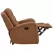 Napa Wrangler Clay Leather Triple Reclining Living Room Set
