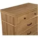 Sunstone Honey Brown 5 Drawer Chest