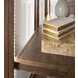 Eleana Medium Brown 2 Glass Door Display Cabinet with LED
