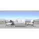 Laguna Canvas Natural Outdoor Living Room Set