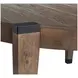 Kaysen Wallaby and Matte Black Round Cocktail Table