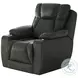 Challenger Passion Slate Power Headrest Wall Hugger Big Mans Recliner