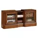 Huntington Antique Vintage Pecan Expandable TV Console