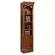 Huntington Antique Vintage Pecan 21" Open Top Bookcase