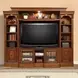 Huntington Antique Vintage Pecan 21" Open Top Bookcase