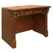 Huntington Antique Vintage Pecan Library Desk