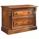 Huntington Antique Vintage Pecan 2 Drawer Lateral File