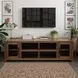 Haven Oak Bourbon 82" TV Stand