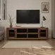 Haven Oak Bourbon 82" TV Stand