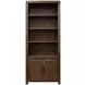 Haven Oak Bourbon 2 Door Bookcase