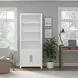 Haven White 2 Door Bookcase
