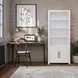 Haven White 2 Door Bookcase