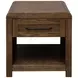 Haven Oak Bourbon Square End Table
