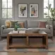 Haven Oak Bourbon Rectangular Cocktail Table