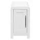 Haven White Rectangular Chairside Table