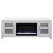 Haven White 65" TV Stand with Fireplace