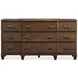 Canehurst Spiced Rum Panel Bedroom Set