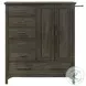 Hawthorne Burnished Clay 6 Drawer Gentlemans Chest