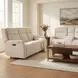 Chesterfield Wayfarer Frost Zero Gravity Power Sofa with Power Headrest And Lumbar