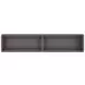 Glaze Cola Rectangular Glass Top Console Table