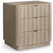 Loggia Aria 3 Drawer 21" Nightstand with USB Charging
