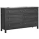 Meadowrise Raisin Black Panel Bedroom Set