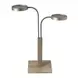 Birchaven Aged Pewter and Gray Round Sylvan Table