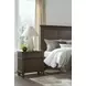 Oxford Cocoa 2 Drawer Nightstand