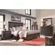 Oxford Peppercorn 2 Drawer Nightstand