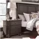 Oxford Peppercorn 2 Drawer Nightstand