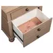 Oxford Tan 2 Drawer Nightstand