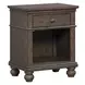 Oxford Cocoa 1 Drawer Nightstand
