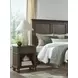 Oxford Cocoa 1 Drawer Nightstand